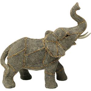 Figurina decorativa Walking Elephant Pearls 24 cm
