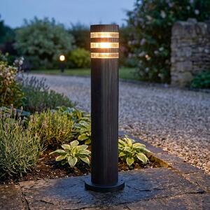 Searchlight Lampă cu soclu Toluca, negru, ABS, policarbonat, E27, Negru, Plastic, Modern