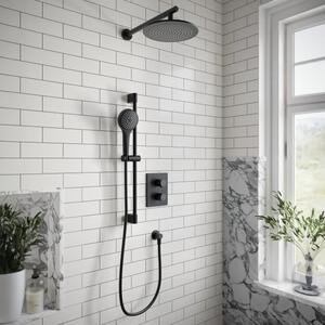 Set baterie cadă-duș Villeroy & Boch Universal Taps & Fittings TVD000653000K5, cap de duș Villeroy & Boch Universal Showers TVC000001000K5, TVS1090070