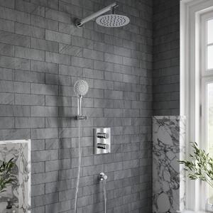 Set baterie cadă-duș Villeroy & Boch Universal Taps & Fittings TVD00065300061, cap de duș Villeroy & Boch Universal Showers TVC00040120061, TVD0006510