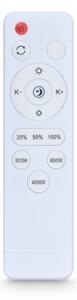 Brilagi - plafonieră LED dimabilă LUCIA LED/60W/230V diam. 59 cm gri + telecomandă