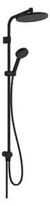 Hansgrohe Activera S set de duș perete cu duș de ploaie negru 28074670
