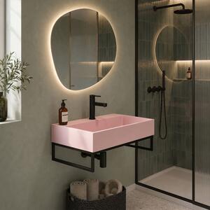 Lavoar pentru blat GOYA PINK 60CM + Cadru