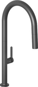 Kludi Aurea baterie bucătărie pe picior negru 558526675
