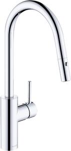 Kludi E-Go Voice baterie bucătărie pe picior crom 423000577