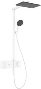 Hansgrohe Raindance Alive Q set de duș perete cu termostat cu duș de ploaie alb 24581700