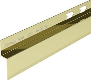 Mexen Line-B profil de duș frontal 130 cm, auriu - 185003130U