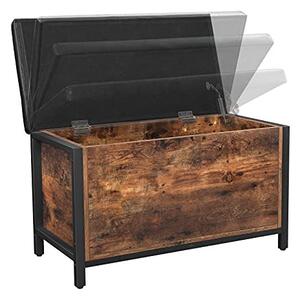 Cutie de depozitare, maro rustic 80x40x50cm
