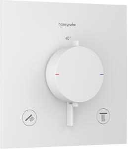 Hansgrohe Ecostat Comfort E baterie cadă-duș ascuns cu termostat alb 33711700