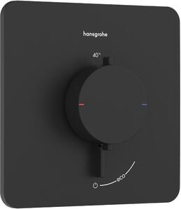 Hansgrohe Ecostat Comfort Q baterie de duș ascuns cu termostat negru 33712670