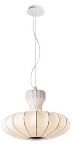 Candelabru LED suspendat pe cablu BOLA LED/11W/230V + 1xE27/5W CRI 90 alb