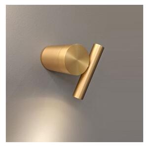 Aplica de perete tip spot LED reglabilă PLANET LED/4W/230V, auriu