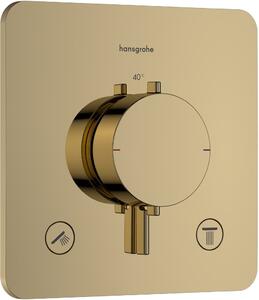 Hansgrohe Ecostat Comfort Q baterie cadă-duș ascuns cu termostat auriu 33713990