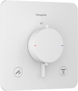 Hansgrohe Ecostat Comfort Q baterie cadă-duș ascuns cu termostat alb 33713700
