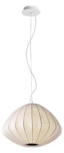 Lustră LED suspendată pe cablu BOLA LED/11W/230V + 1xE27/5W, crem