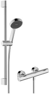Hansgrohe Activera Select S set de duș perete cu termostat crom 28876000