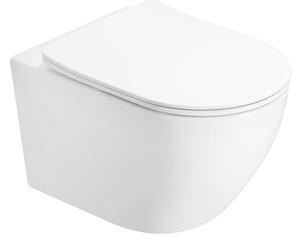 Mexen Lena 2.0 vas wc Rimless cu capac închidere lentă slim, duroplast, alb lucios - 3022L4000