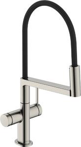 Hansgrohe Talis Select M54 PowderSpray baterie bucătărie pe picior oţel inoxidabil 72861800