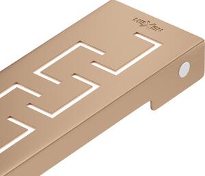 Mexen Flat M15 mască de scurgere liniară 50 cm, cupru periat - 1C24050