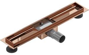 Mexen Flat corp pentru scurgerea liniară de 50 cm, aur roz - 1615050