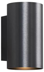 Aplică modernă rotundă din metal gri-antracit cu 2 lumini GU10 50mm - Sandy