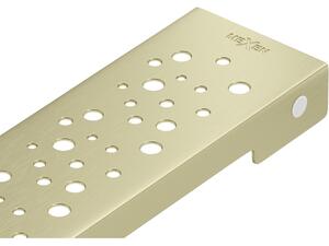 Capac de jgheab Mexen Flat M12 50 cm, auriu mat, 1A21050