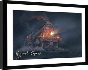 Poster înrămat Harry Potter - Hogwarts Express