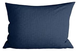 Husa de perna muselina MUSSARI 50x70 cm, albastru inchis