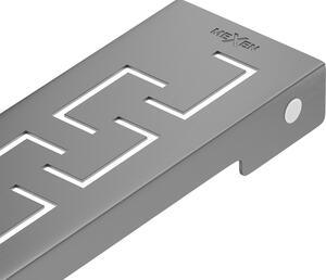 Capac de jgheab Mexen Flat M15 60 cm, grafit periat, 1E24060