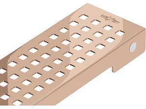 Capac de jgheab Mexen Flat M08 50 cm, auriu roz, 1625050