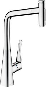 Hansgrohe Metris Select M71 baterie bucătărie pe picior crom 73820000