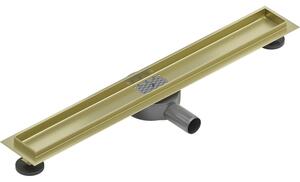 Mexen Flat 360°, corp jgheab 50 cm, auriu mat, 1A40050