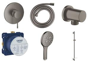 Set baterie de duș Grohe Essence 24057AL1, bară de duș Grohe Rainshower 26603AL0, 26574AL0, 27057AL0, 35600000, 28388A01