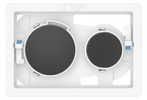 Roca Duplo S mecanism cu buton pentru WC negru A8904233CN