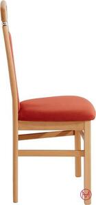 Set 2 scaune Pisa portocalii 46/50,5/103 cm