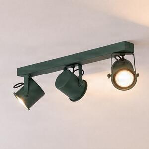 Argon Spot de tavan Canico, cu 3 becuri, verde, Verde, Camera de zi / sufragerie, Metal, Modern