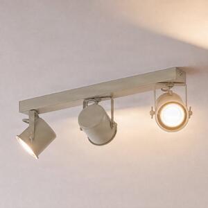 Argon Spot de tavan Canico, cu trei becuri, crem, Bej, Camera de zi / sufragerie, Metal, Modern