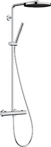 Hansgrohe Pulsify S Puro set de duș perete cu termostat cu duș de ploaie crom 24223000