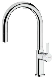 Teka Oval baterie bucătărie pe picior crom 116020011