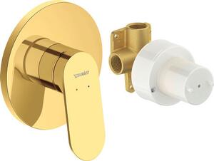Duravit Wave baterie de duș ascuns auriu WA4210007034