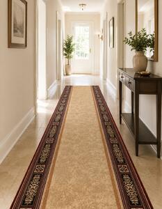 Traversa Covor, Lotos 518, Grena, Latime 150 cm, Diverse Lungimi