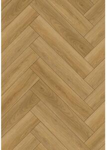 Mexen Chattanooga panouri vinilice chevron 570 x 95 mm LVT Dryback 2,5 mm, suport PVC, 4 V-canale, Stejar
