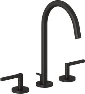 Kludi Nova Fonte Puristic baterie lavoar stativ negru 20143N215