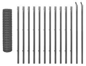 Euro gard, gri, 25 x 1,2 m, oțel