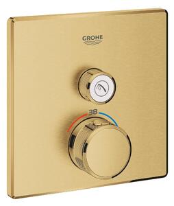 Grohe SmartControl baterie de duș ascuns cu termostat Brushed Cool Sunrise 29123GN0