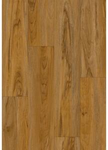 Mexen Norfolk panouri de vinil 1227 x 187 mm LVT Dryback 2,5 mm, substrat din PVC, 4 V-Fuga, Teak - F1393-1227-187-255-4V1-01