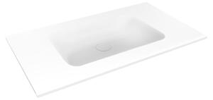 Oltens Kalla lavoar 80.2x46 cm dreptunghiular mobilier alb luciu 40210000