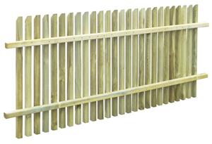 Gard pentru grădină, 170 x 75 cm, lemn de pin tratat