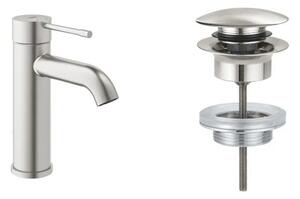 Set baterie lavoar Grohe Essence 23590DC1, dop pentru lavoar Grohe 65807DC0