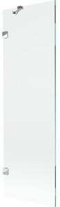 Mexen Lunar paravan de cadă cu un singur panou 60 x 150 cm, transparent, crom - 897-060-000-01-00
